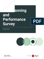 ESG Planning and Performance Survey 2021