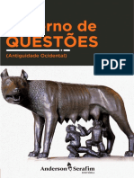 Caderno de Questões - Antiguidade Ocidental