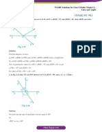 NCERT Solutions For Class 9 Maths Chapter 6 Lines and Angles