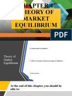 Chapter 4 Theory of Market Equilibrium