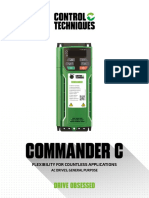 Frequentieregelaars Commander c200 c300 Brochure en Iss6 0778 0509 06