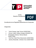 Tarea Academica 1 - Constitucion Venezolana