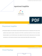 Proportional Amplifier