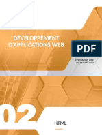 Développement D'Applications Web: Formation Aide Ingénieur-Info