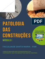 Patologia Das Construções - Módulo I