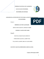 Informe - Análisis de La Intención de Voto para La Elección Del Decano