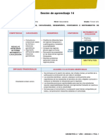 Geo 3.° Sesión de Aprendizaje 14