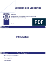 01 Plant Design and Economics Introduction