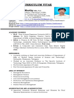 DR Murthy CV 14.09.2022