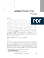 Plano de Negócios para Implantação de Uma Usina Recicladora de Pneus