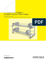 Sartoclear Process Double Process Filter Holder 2ZGL 0006 2ZGL 0007