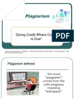 Plagiarism