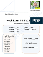 Mock #8