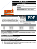 Descritivo Tecnico Colete Com 1 Bolso Laranja