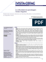 2019 Relação Entre Tontura e Dificuldades de Aprendizagem em Escolares Uma Revisão Integrativa