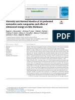 Viscosity and Thermal Kinetics of 10 Preheated Restorative Resin Composites and Effect of Ultrasound Energy On Film Thickness, Marcondes 2020