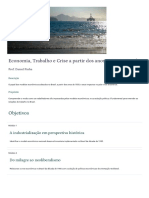 Economia, Trabalho e Crise A Partir Dos Anos 1930 No Brasil