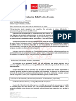 Evaluación de La Práctica Docente ACF Grado Superior