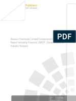 Descon Chemicals Limited Swot Analysis Bac