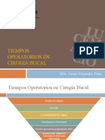 Cirugía Bucal 1 - Tiempos Operatorios en Cirugía Bucal