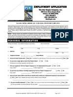 Chapin Employment Application Updated 2019