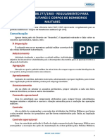 Decreto #88.7771983 - Regulamento para Policias Militares e Corpos de Bombeiros Militares