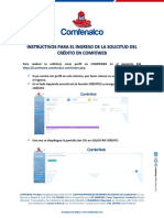 Instructivo Ingreso de Solicitud de Credito y Firma de Garantia Trabajador