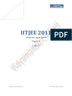 Iit Jee 2011 VMC