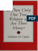 Schubert M. Ogden - Is There Only One True Religion or Are There Many - Southern Methodist University Press (1992)