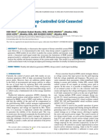 Modeling of A Droop-Controlled Grid-Connected DFIG Wind Turbine