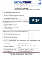 HOMEWORK - Lesson 8: 22 (Course 4)