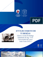 Envejecimiento en Tuberias S