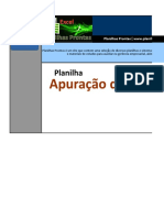 Planilha Apuracao de PIS e COFINS