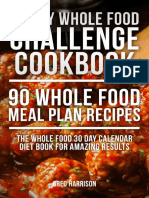 30 Day Whole Food Challenge Cookbook