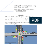 Traffic Light Control of Public Square Using Arduino 4 Way