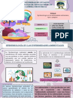 Diapositivas - Epidemiología en Las Enfermedades Ambientales, Tipos, Ejemplos.