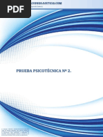 Prueba Psicotécnica #2