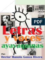 Letras y Voces Ayavaquinas