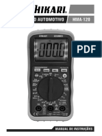 Manual - 21N187 - Multimetro Digital Automotivo HMA 120