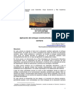 Aplicación Del Enfoque Constructivista A La Educación Sanitaria