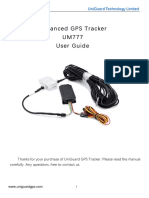 UM777 GPS Tracker User Guide V1.0