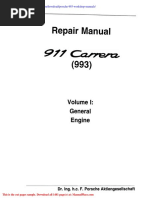 Porsche 993 Workshop Manuals