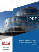 Cads Tekla Strucutres Scia Engineer Link Help v21 - 16