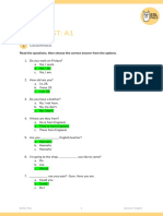 A1 - Level Test