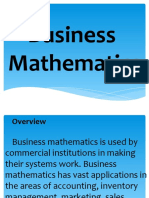 Business Mathematicsfinal