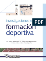 LIBRO Investigaciones en Formación Deportiva