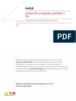 O Afektonimach W Języku Polskim I Rosyjskim Anna Rudyk