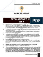 Answer Key - Epfo