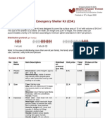 New Emergency Shelter Kit September2020