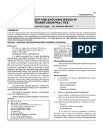 Ahuja, Motiani - 2004 - Current and Evolving Issues in Transfusion Practice